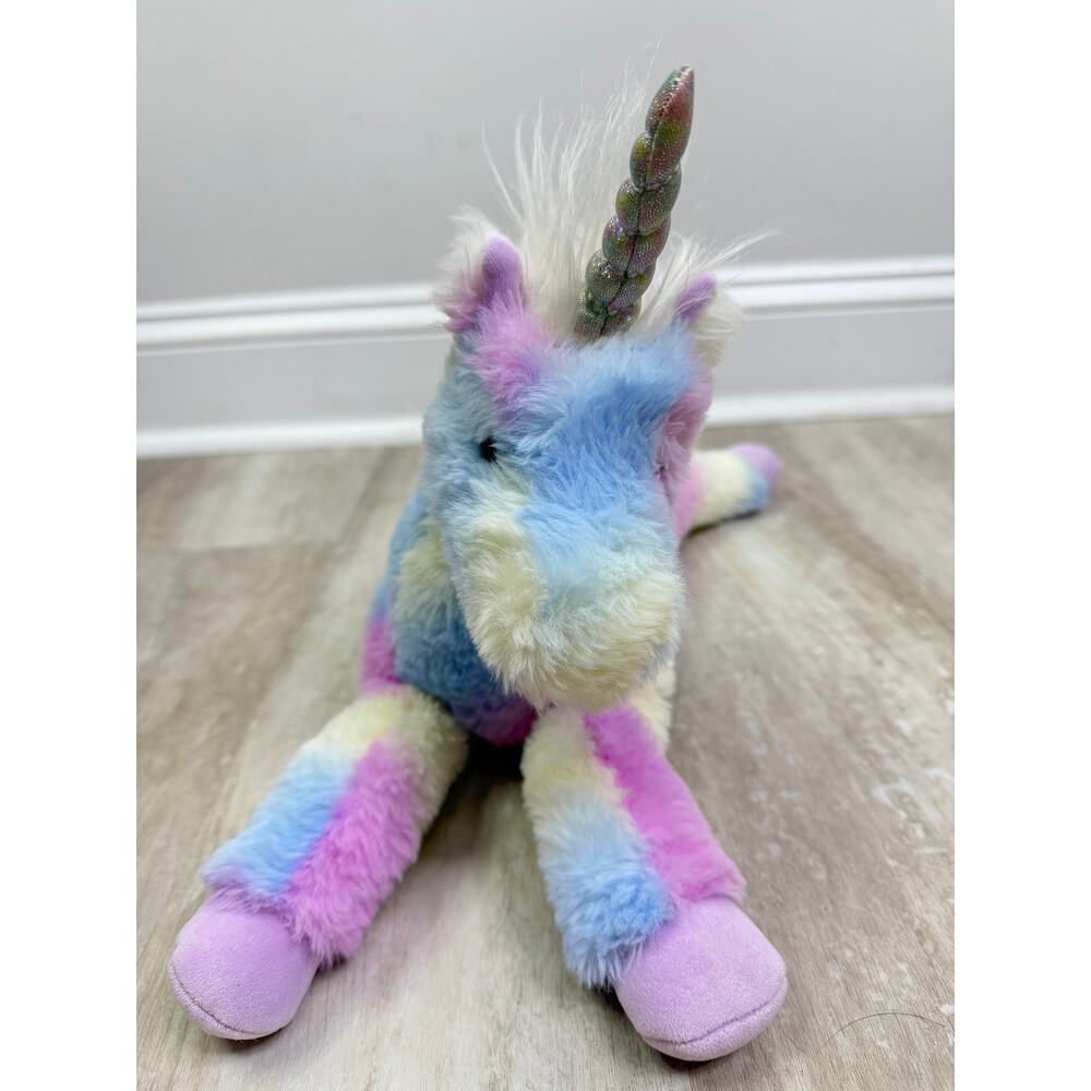 Douglas Anita Rainbow Unicorn Plush Stuffed Animal, 19.5" - Picture 2 of 8